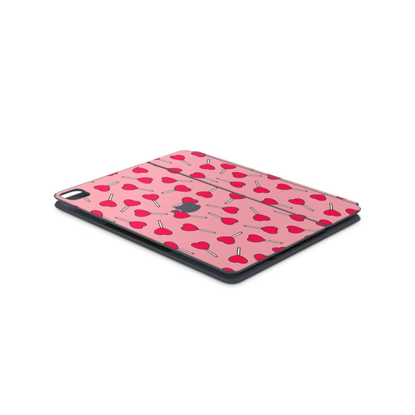 Apple Magic Keyboard Skin Decals Candy Hearts Wrap Vinyl