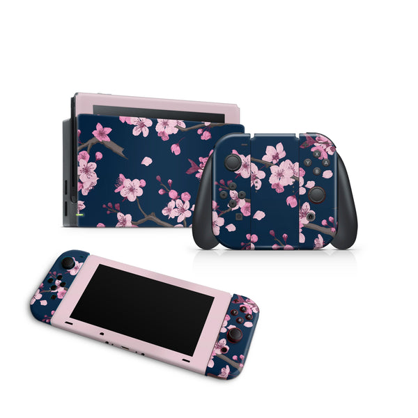Nintendo Switch Skin Decal For Console Joy-Con And Dock Sun Colored 80s
