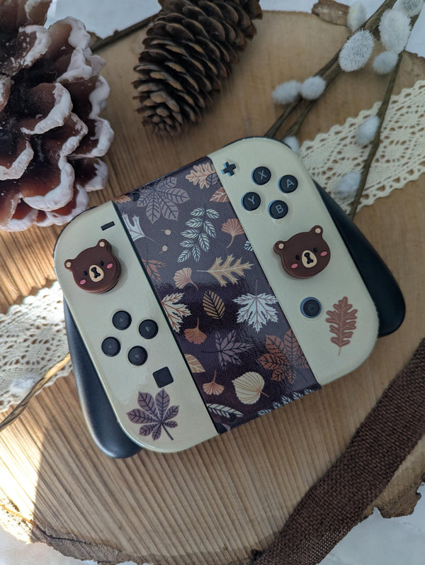 Oled Nintendo Switch Skin Decals Erable Full Wrap Vinyl