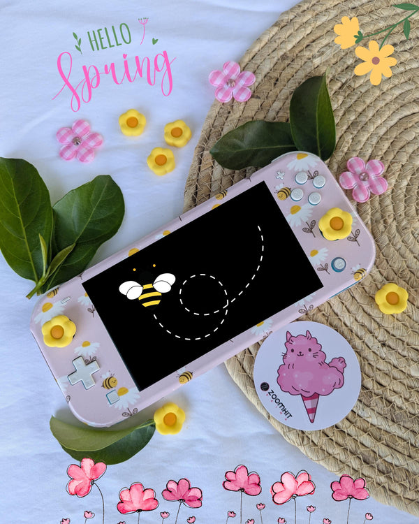 Bee Nintendo Switch Lite Skin Decal For Game Console