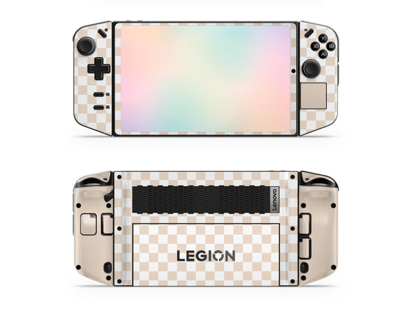 Lenovo Legion Go Vinyl Sticker Beige Board Design Premium Skin Full Wrap - ZoomHitskins