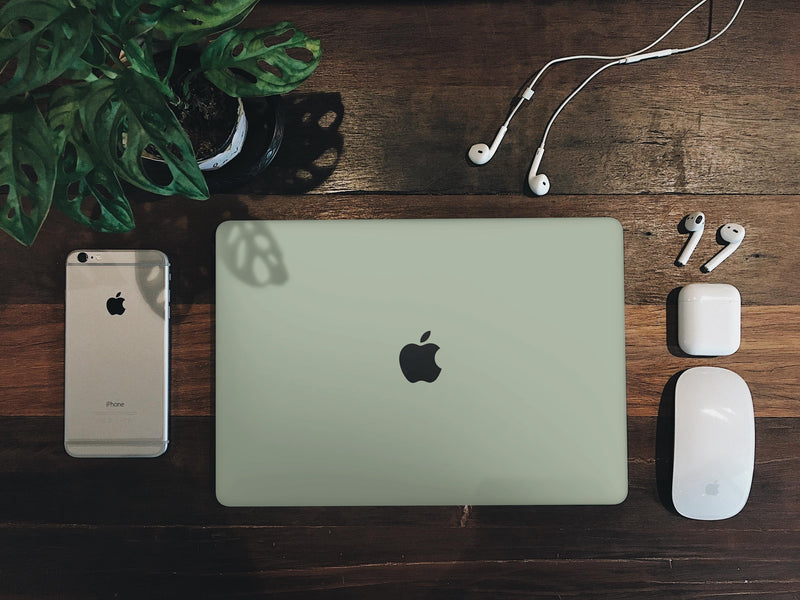 Celadon MacBook Skin MacBook Pro Skin MacBook Air Pro 13 15 inch Touch Bar Skin Laptop Decal Vinyl Sticker