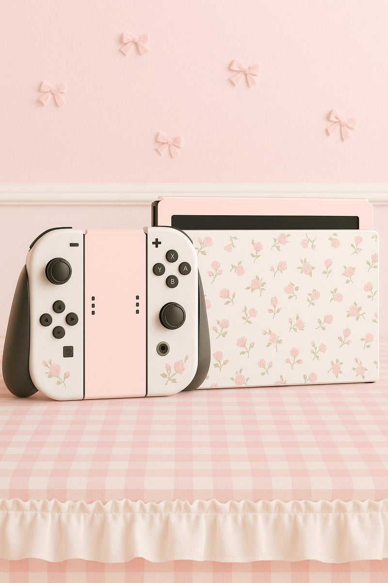Oled Nintendo Switch Skin Romantic Wrap Vinyl