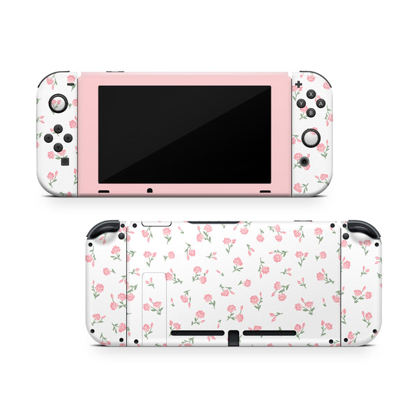 Romantic Nintendo Switch Skin Decal Sticker Design Set