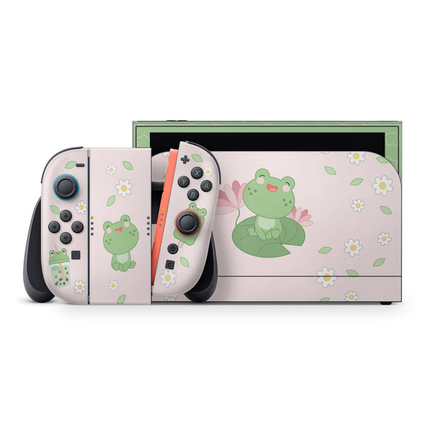 Nintendo Switch 2 Skin Frog Full Wrap Cover | ZoomHitskins