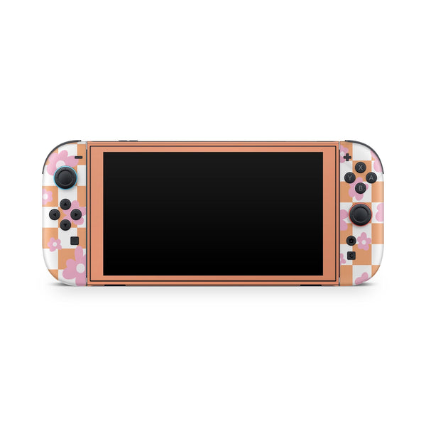 Nintendo Switch 2 Skin  Retro Floral  Aesthetic by ZoomHitSkins