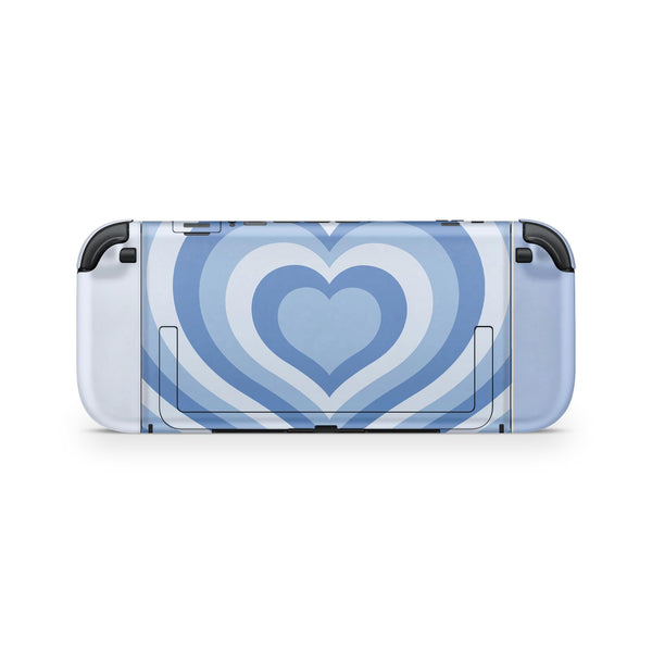 Nintendo Switch 2 Skin  Blue Hearts Design  Coquette Aesthetic