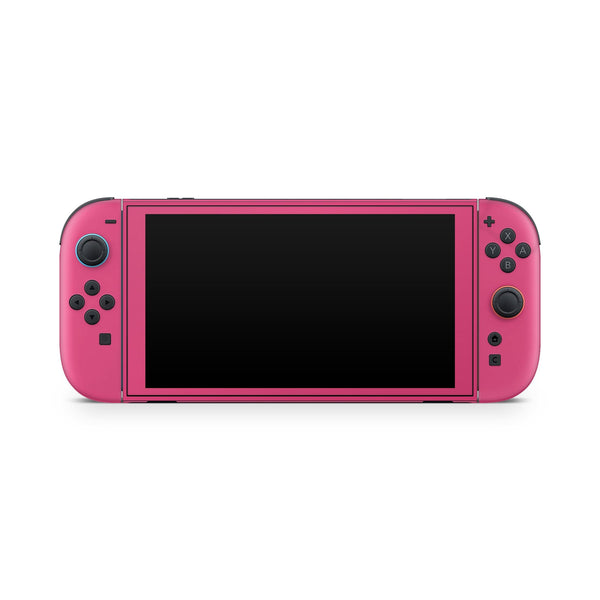 Dark Pink Coquette Gamer Skin for Nintendo Switch 2 – Premium 3M Vinyl Decal