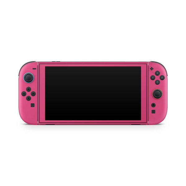 Nintendo Switch 2 Skin  Dark Pinky Design  Coquette Aesthetic by ZoomHitSkins