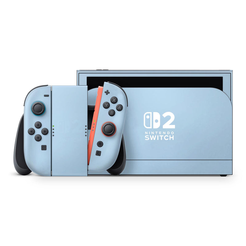 Nintendo Switch 2 Skin — Coquette Sky Blue