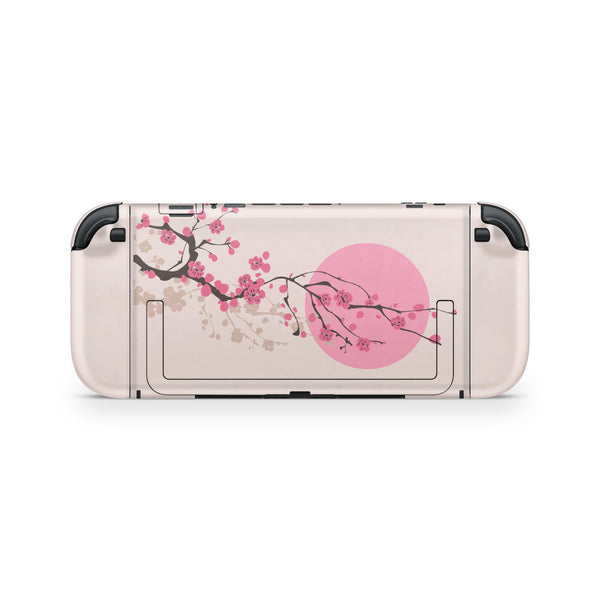 Nintendo Switch 2 Skin – Sakura Pink Cherry Blossom Floral Decal