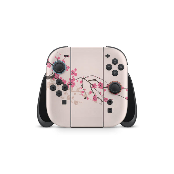 Nintendo Switch 2 Skin – Sakura Pink Cherry Blossom Floral Decal