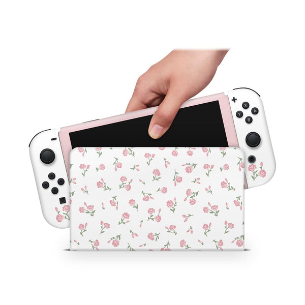 Oled Nintendo Switch Skin Romantic Wrap Vinyl