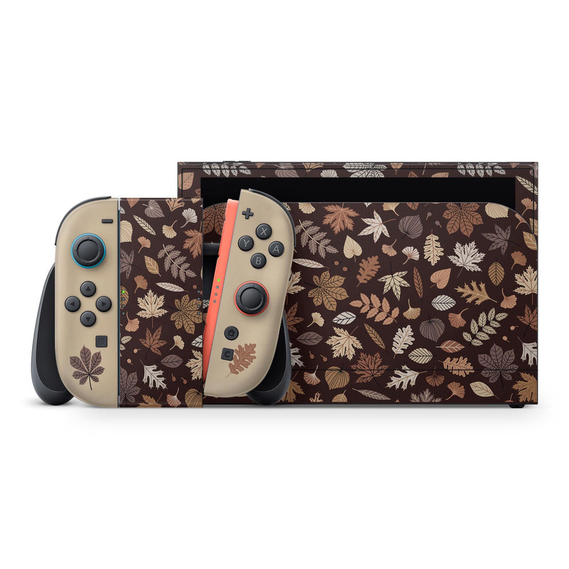 Nintendo Switch 2 Skin  Autumn Leaves Design  Coquette Aesthetic