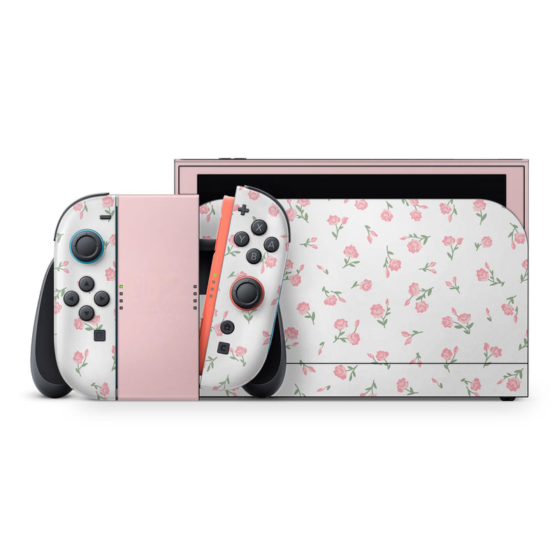 Nintendo Switch 2 Skin  Romance Floral Design  Coquette Aesthetic