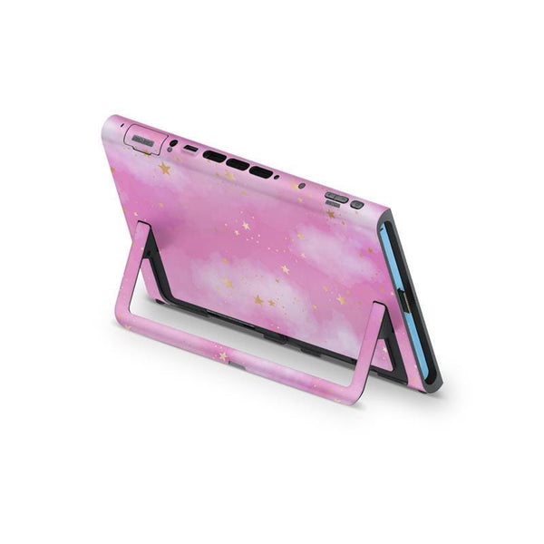 Nintendo Switch 2 Skin  Pink Stardust Galaxy Design