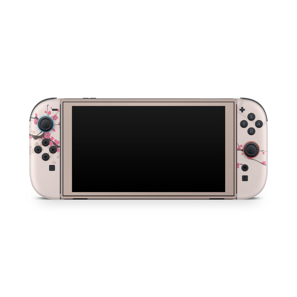 Nintendo Switch 2 Skin – Sakura Pink Cherry Blossom Floral Decal