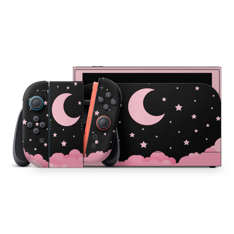 Lunar Dreams Nintendo Switch 2 Skin  Glitter Option  ZoomHitSkins Exclusive