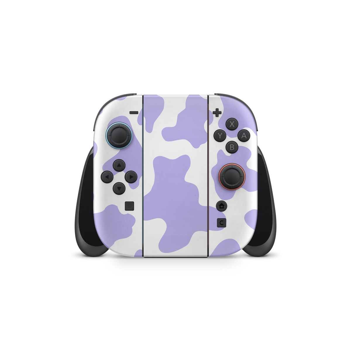 Nintendo Switch 2 Skin Purple Cow Full Wrap Cover | ZoomHitskins