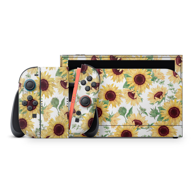 Pre-Order Nintendo Switch 2 Skin  Sunflowers Design  Coquette Aesthetic by ZoomHitSkins