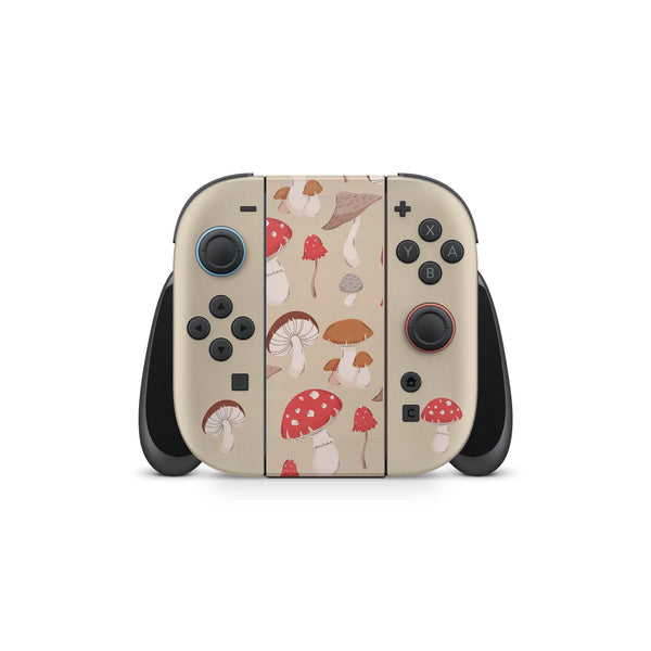 Nintendo Switch 2 Skin  Mushrooms Design  Coquette Aesthetic by ZoomHitSkins
