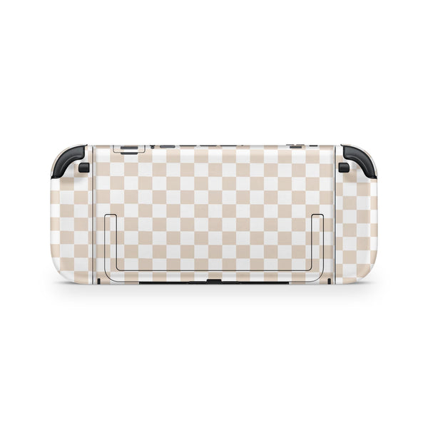 Nintendo Switch 2 Skin – Checkerboard Design Decal Wrap for Console, Dock & Joy-Cons