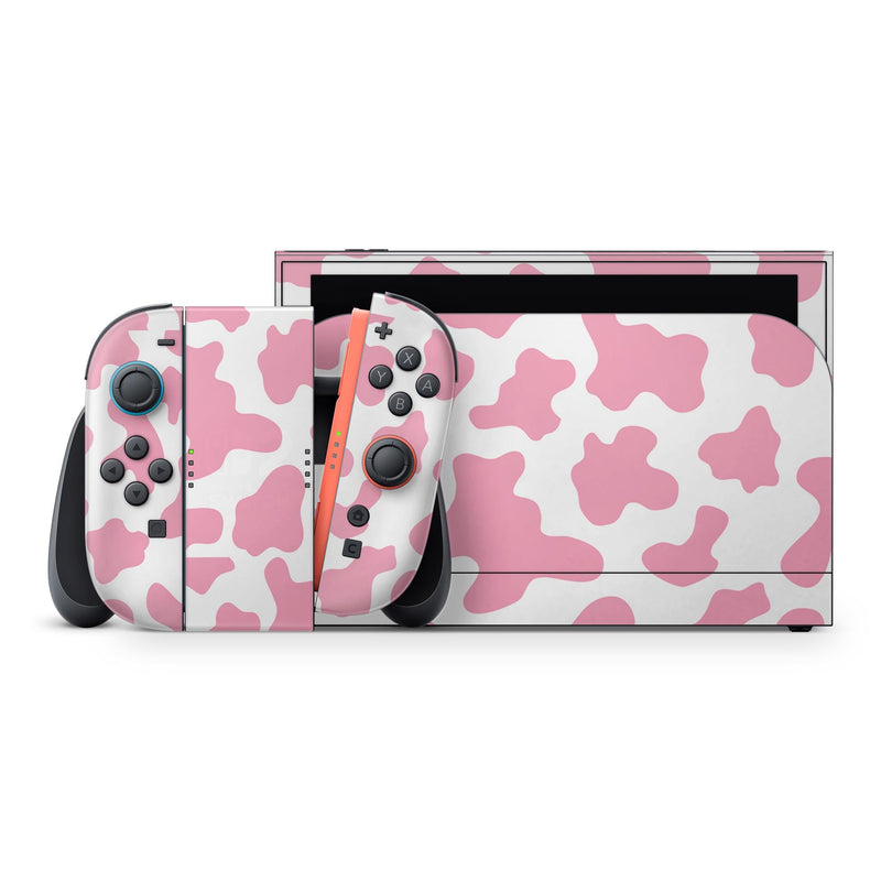 Pre-Order Nintendo Switch 2 Skin  Pink Cow  Coquette Aesthetic by ZoomHitSkins