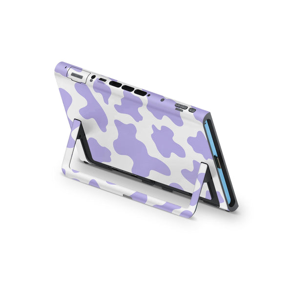 Purple Cow Nintendo Switch 2 Skin  Glitter Option  ZoomHitSkins Exclusive