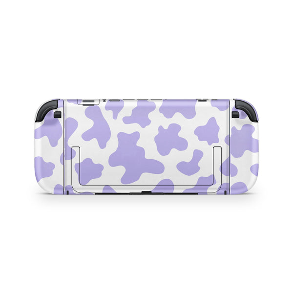 Purple Cow Nintendo Switch 2 Skin  Glitter Option  ZoomHitSkins Exclusive