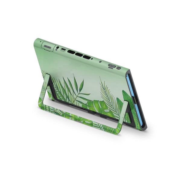 Tropical Green Leaves Skin for Nintendo Switch 2 – Premium 3M Vinyl Decal