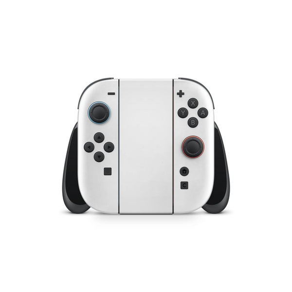 Nintendo Switch 2 Skin — Solid White Aesthetic