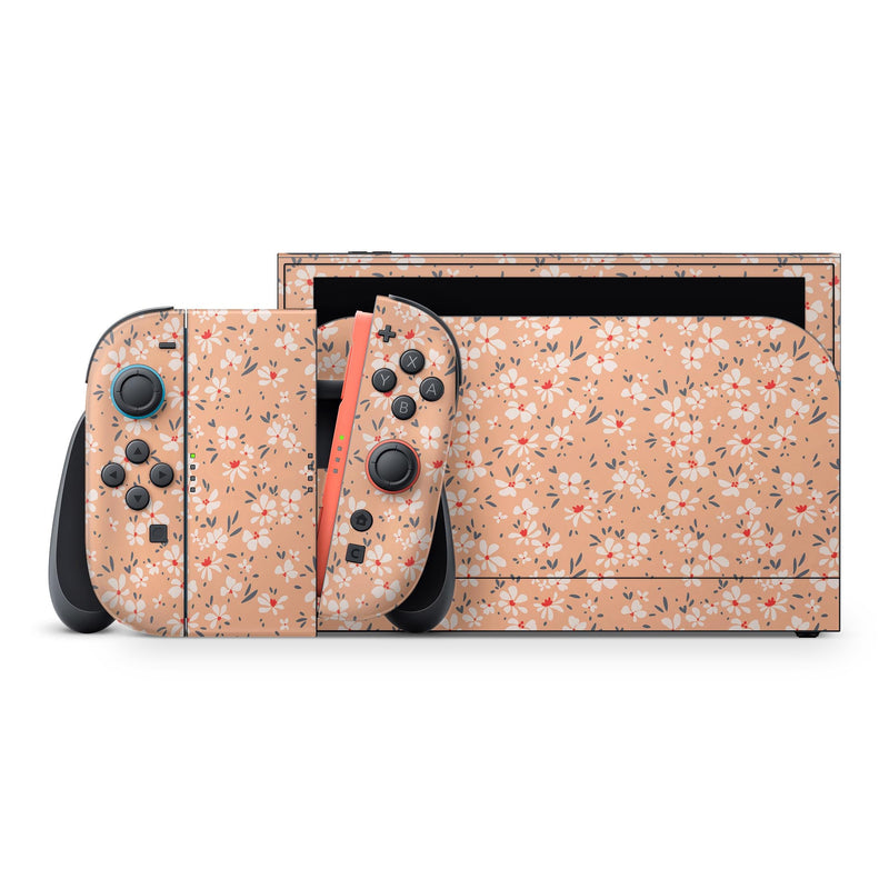 Floralie Coquette Aesthetic Skin for Nintendo Switch 2 – Premium 3M Vinyl Decal