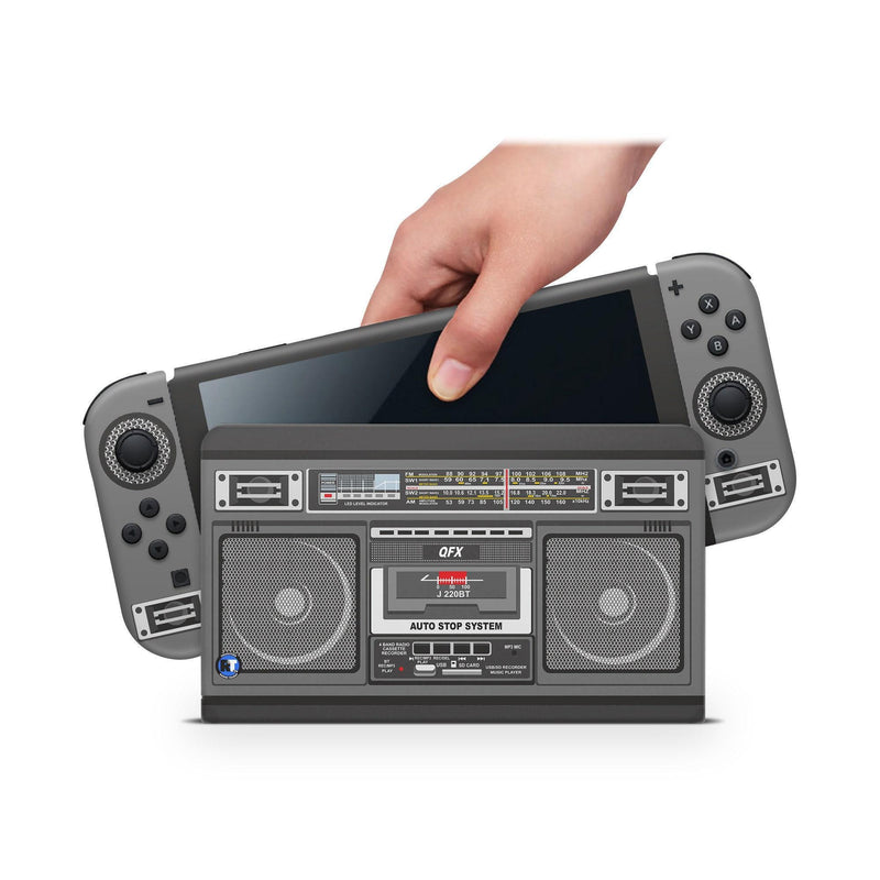 Oled Nintendo Switch Skin Decals Radio Wrap Vinyl