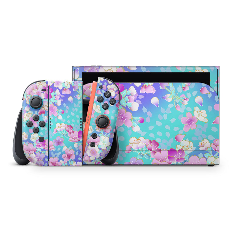 Nintendo Switch 2 Skin — Pink Sakura Bloom