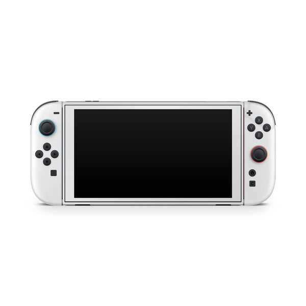 Nintendo Switch 2 Skin — Solid White Aesthetic