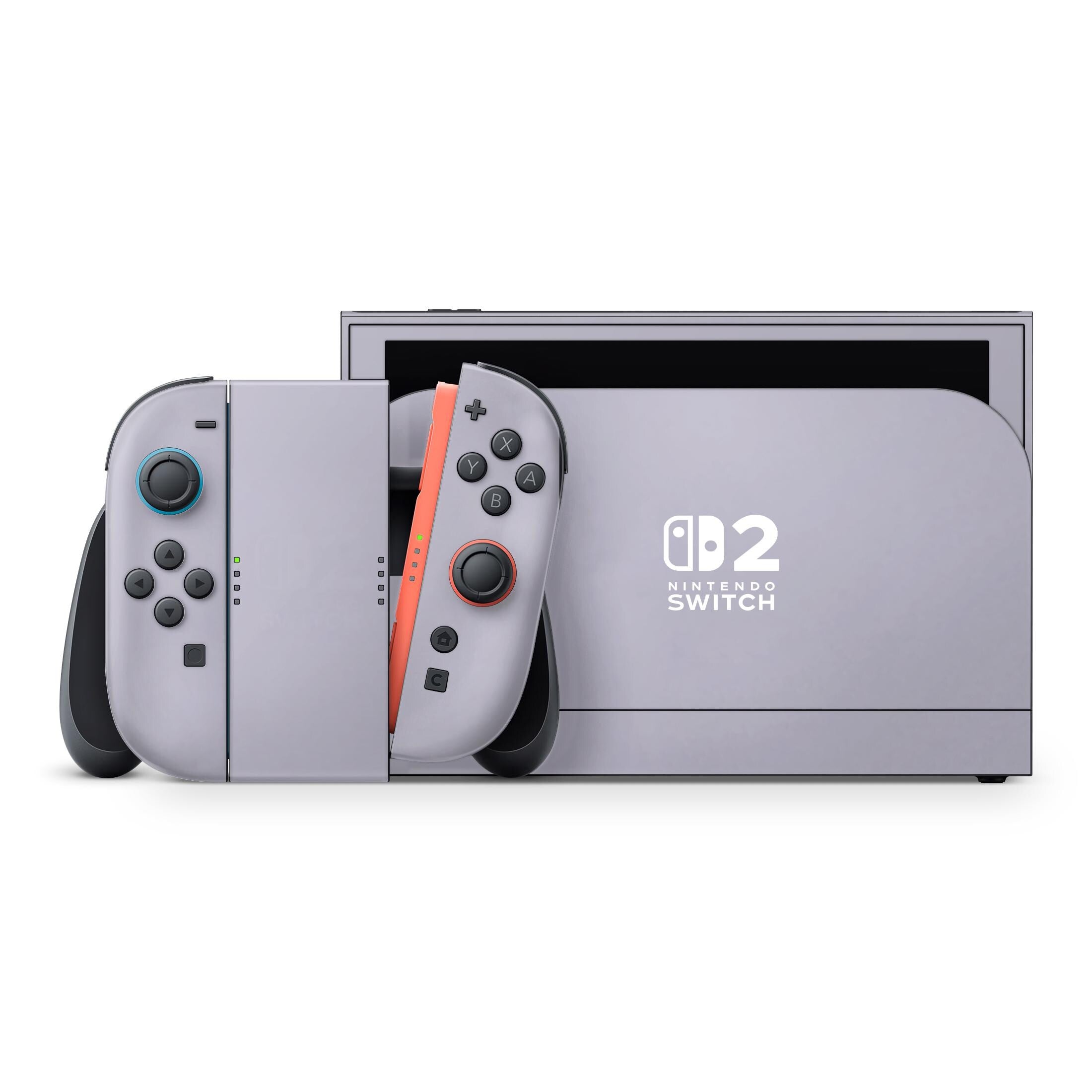 任天堂Switch　スットン Nintendo Switch 2 Skin Lavender Full Wrap Cover | ZoomHitskins