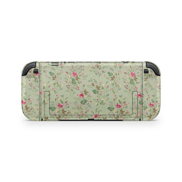 Nintendo Switch 2 Skin  Foliage Design  Green Leaves by ZoomHitSkins