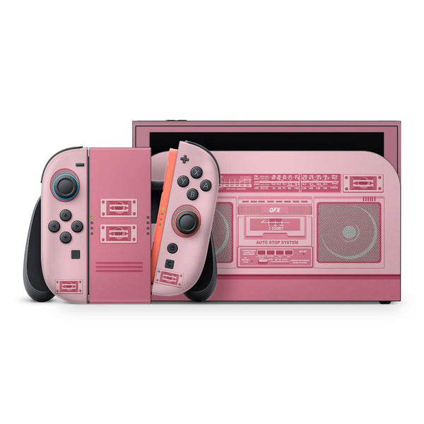 Nintendo Switch 2 Skin  Radio Pinky Design  Coquette Aesthetic by ZoomHitSkins