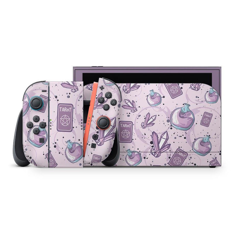 Tarot Card Nintendo Switch 2 Skin: Mystical Vinyl Decal Wrap