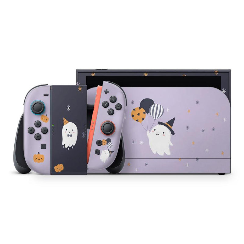 Halloween Ghost Switch 2 Skin Set