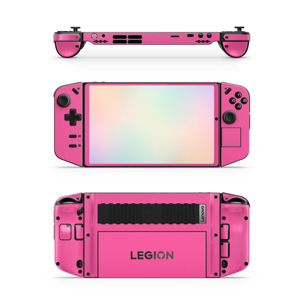 Lenovo Legion Go Vinyl Sticker Pink Design Premium Skin Full Wrap