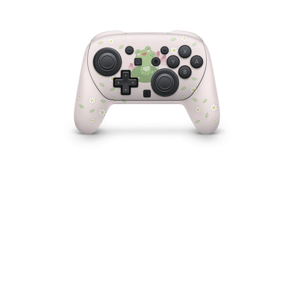 Nintendo Switch 2 Pro Controller Skin Frogs Wrap Cover