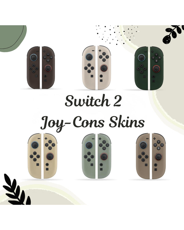 Nintendo Switch 2 Skin Natural Colors Full Wrap Cover