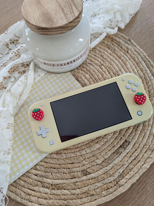 Nintendo Switch Lite Skin Decal For Game Console Pastel Yellow