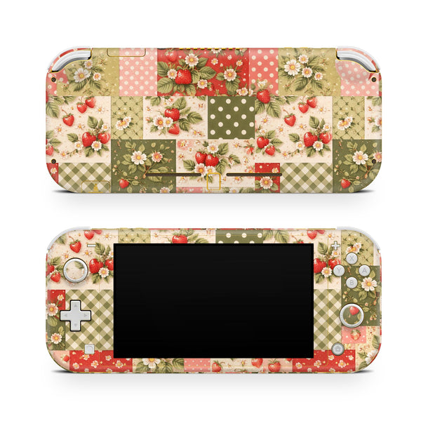 Nintendo Switch Lite Skin Decal For Game Console Patchwork