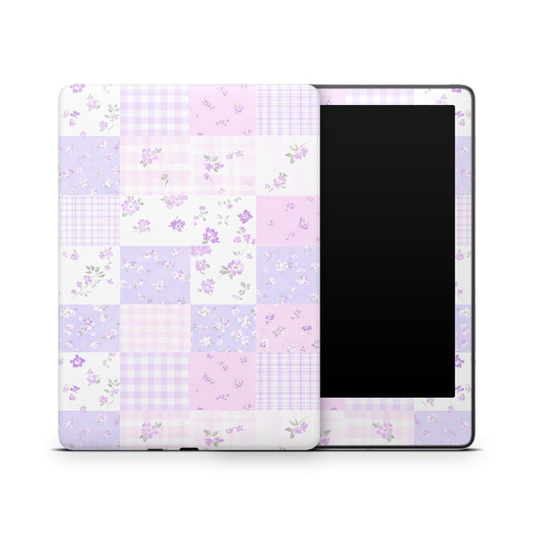Lavender Bloom Kindle Decals Skins Full Wrap