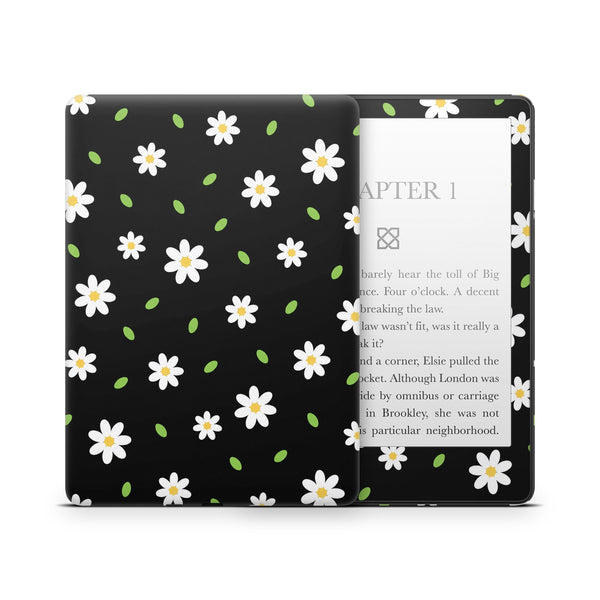 Daisies Floral Kindle Decals Skins Full Wrap