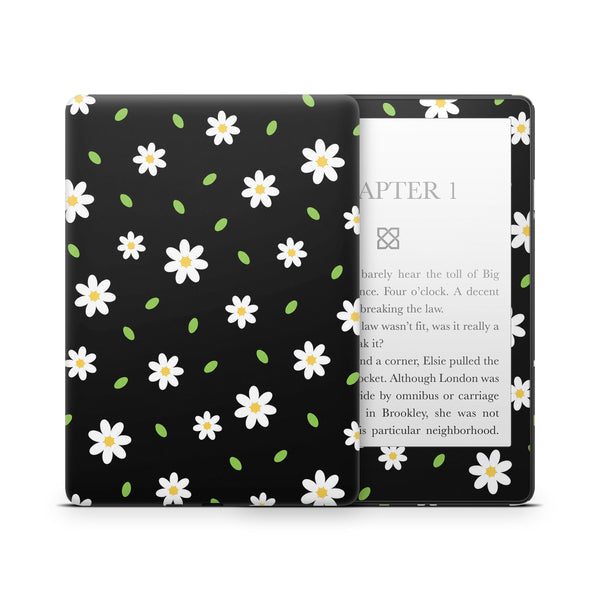 Daisies Floral Kindle Decals Skins Full Wrap
