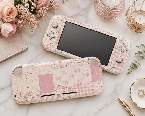 Nintendo Switch Lite Skin Decal For Game Console Coquette Garden