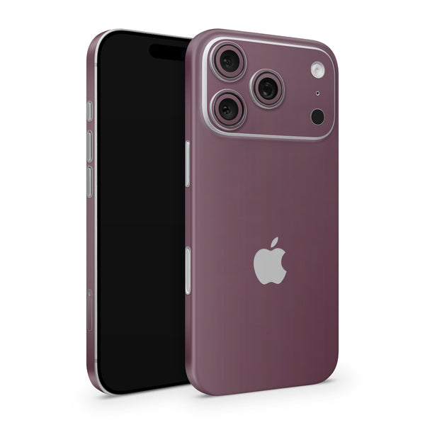 Plum iPhone Skin Wrap – Full Cover Phone Skin Decal | Premium 3M Vinyl